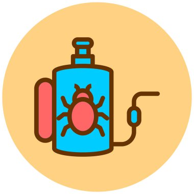 Su. Web simgesi basit illüstrasyon