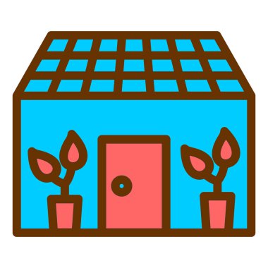 Güneş enerjisi vektörü çizimi