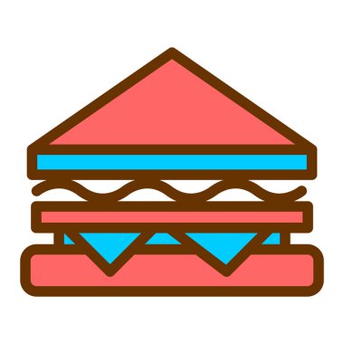 yiyecek ve içecek vektör çizimi