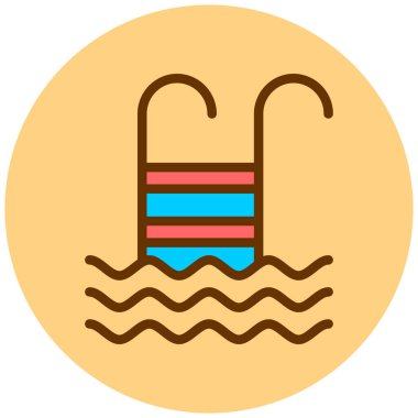 Yüzme havuzu. Basit tasarım