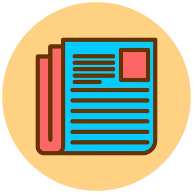 Dosya. Web simgesi basit illüstrasyon