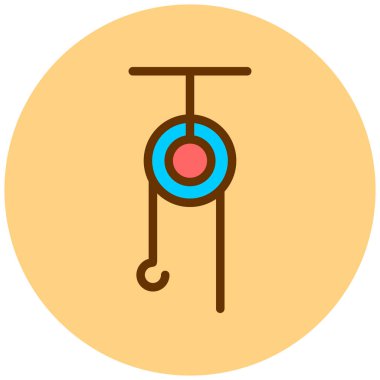 Bisiklet. Web simgesi basit illüstrasyon