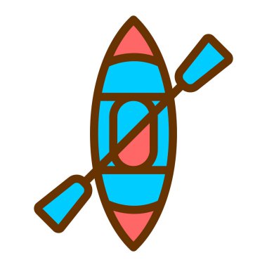 Kano. Web simgesi basit illüstrasyon