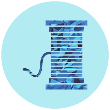 Modern b 'nin vektör illüstrasyonu eksik simgesi