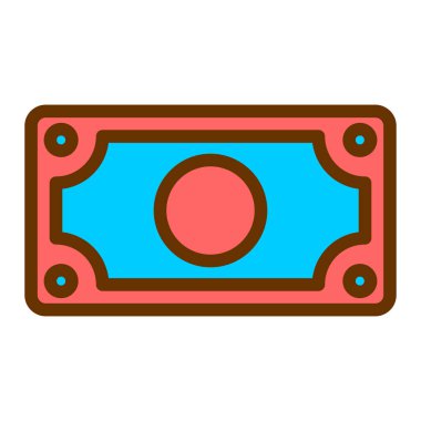 Para için. Web simgesi basit tasarım