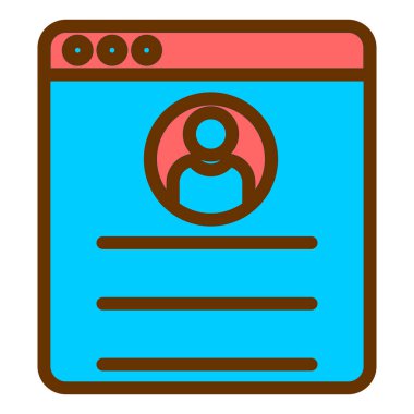 kullanıcı arayüzü. Basit resimleme