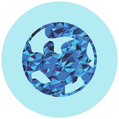 Vektör illüstrasyonu, simge ögesi arkaplanı