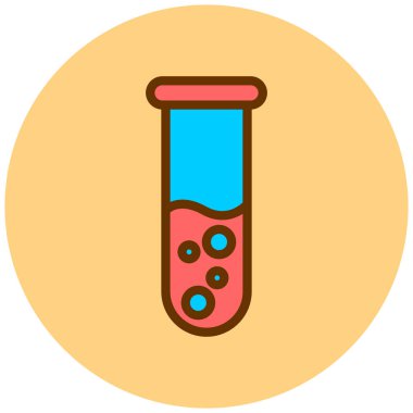 Deneme. Web simgesi basit illüstrasyon