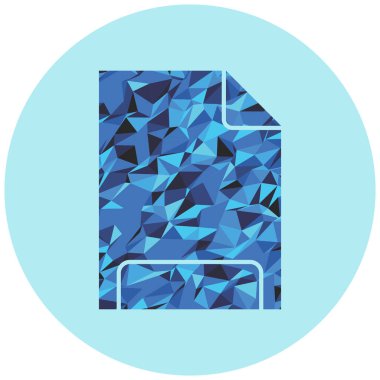 Elmas simgesinin vektör illüstrasyonu