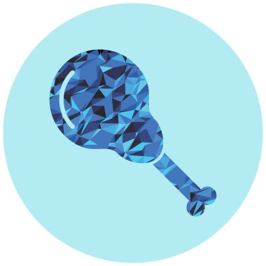 tavuk web simge vektör çizim 