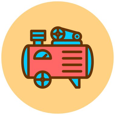 - Araba. Web simgesi basit illüstrasyon