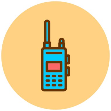 Telsiz sesi. Basit tasarım