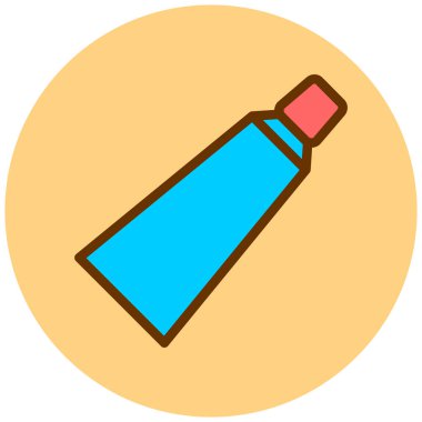 Yapıştırıcı. Web simgesi basit illüstrasyon