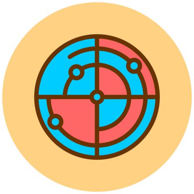 küresel ağ. Basit resimleme