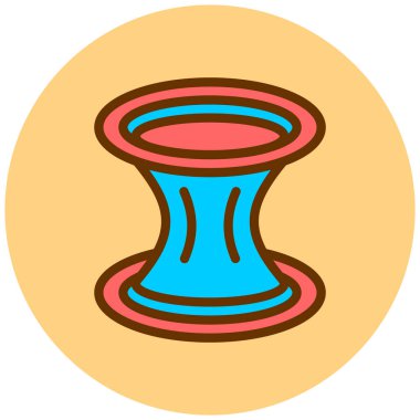 Benzersiz vektör illüstrasyonu, simge ögesi arkaplanı