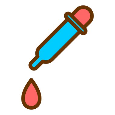 Bırakıcı simgesi vektör illüstrasyonu