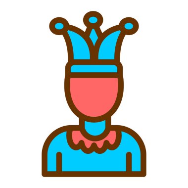 Modern simgenin vektör illüstrasyonu