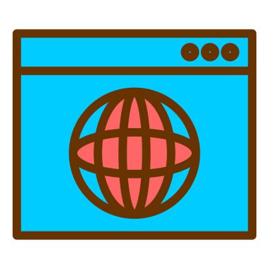 modern simge vektör illüstrasyonu 