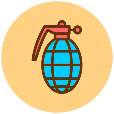 Vektör illüstrasyonu, simge ögesi arkaplanı