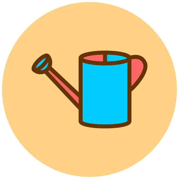 Watering Can Icon Vector Illustration — Stock Vector