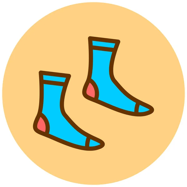 Stiefel Web Symbol Einfache Illustration — Stockvektor