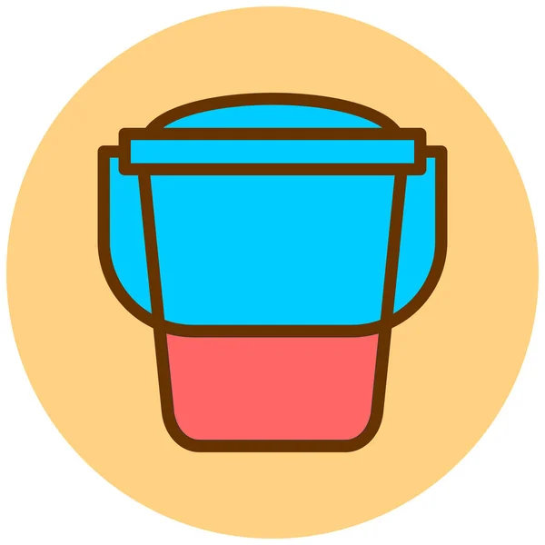 Basket Web Icon Vector Illustration — 스톡 벡터