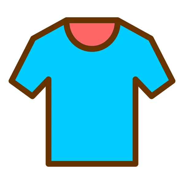 Camiseta Icono Ilustración Vectorial — Archivo Imágenes Vectoriales