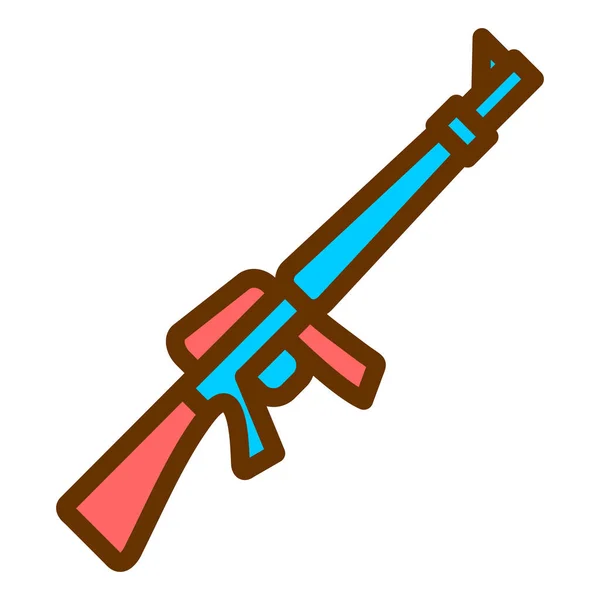 Vektor Illustration Eines Schwertsymbols — Stockvektor