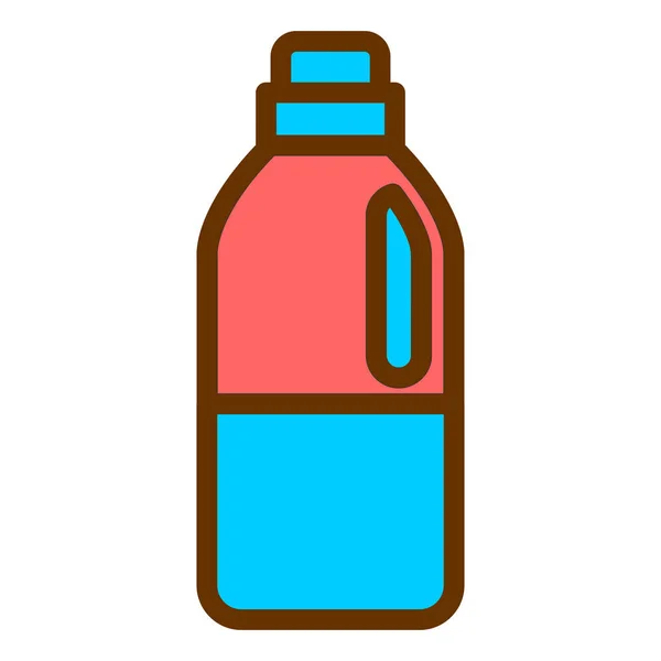 Plastikflasche Vektorillustration — Stockvektor