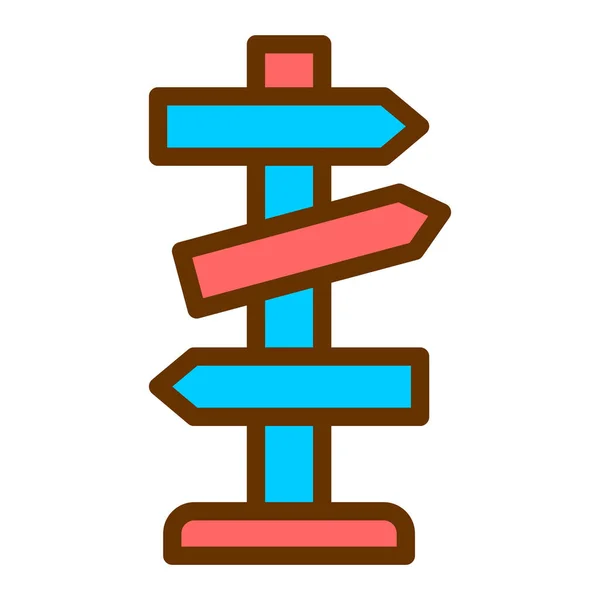 Bar Web Symbol Einfache Illustration — Stockvektor