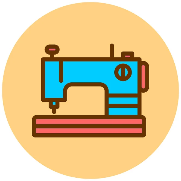 Sewing Machine Simple Design — Stock Vector