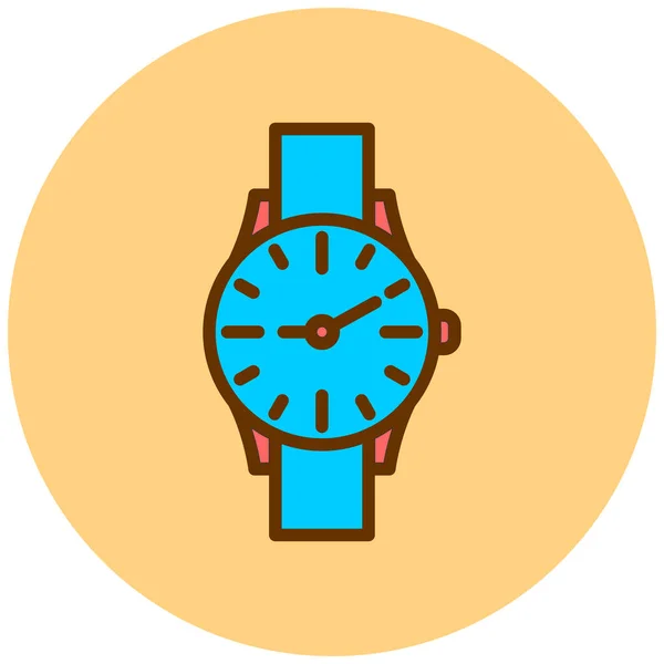 Montre Icône Web Illustration Simple — Image vectorielle