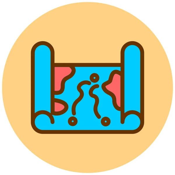 Tisch Web Symbol Einfache Illustration — Stockvektor