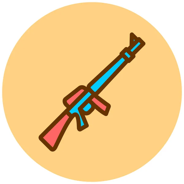 Vector Illustration Weapon Icon — Stock Vector