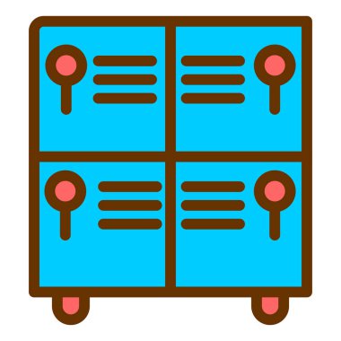 Kitap. Web simgesi basit illüstrasyon