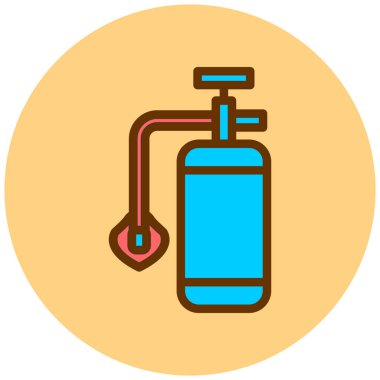 Su. Web simgesi basit illüstrasyon