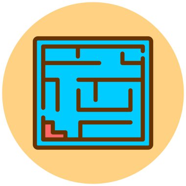 seo modern simgesinin vektör illüstrasyonu