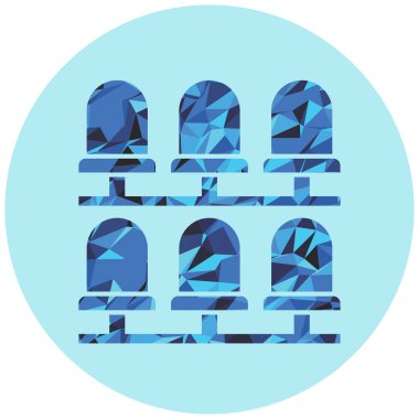 Yeni yıl için bir arkaplan vektör illüstrasyonu