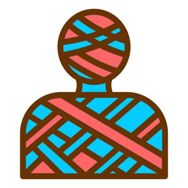 Taşaklı bir adamın resmi.