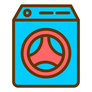 Çamaşır makinesi. Basit tasarım