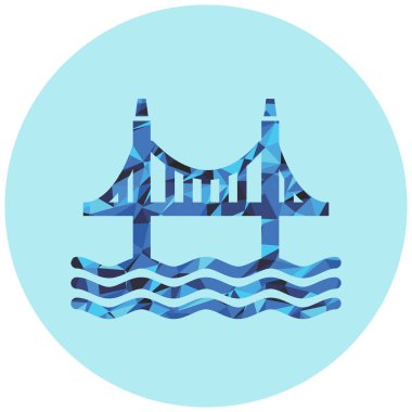 Bir geminin vektör çizimi