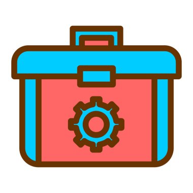 Araçların vektör illüstrasyonu modern simge