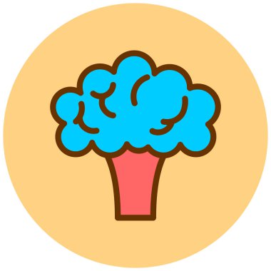 Ağaç. Web simgesi basit illüstrasyon