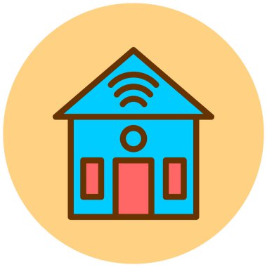 Modern simgenin vektör illüstrasyonu