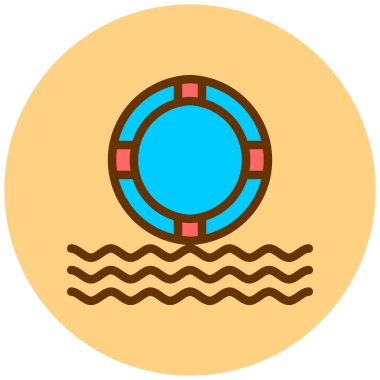 Can simidi. Web simgesi basit illüstrasyon