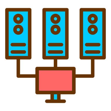 ağ paylaşımı. Basit resimleme