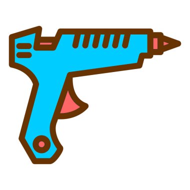 Tek izole edilmiş simgenin vektör illüstrasyonu 