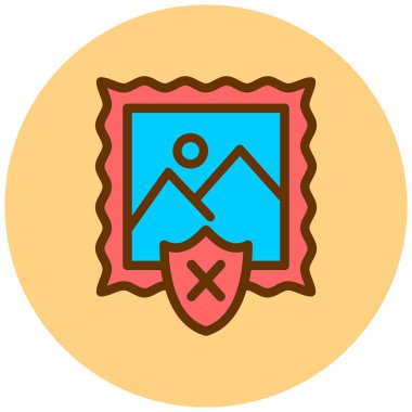 Bir resmin vektör illüstrasyonu