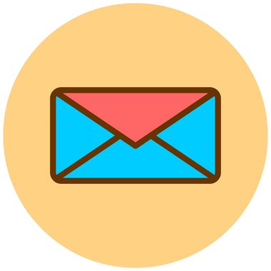 E- posta simgesi vektör illüstrasyonu