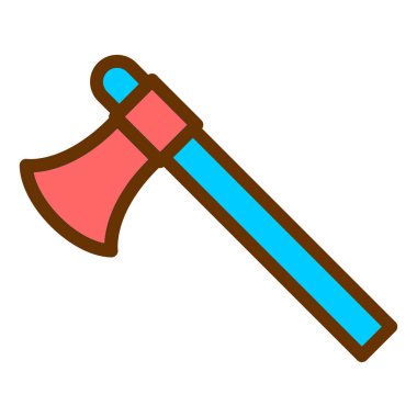 Balta. Web simgesi basit illüstrasyon